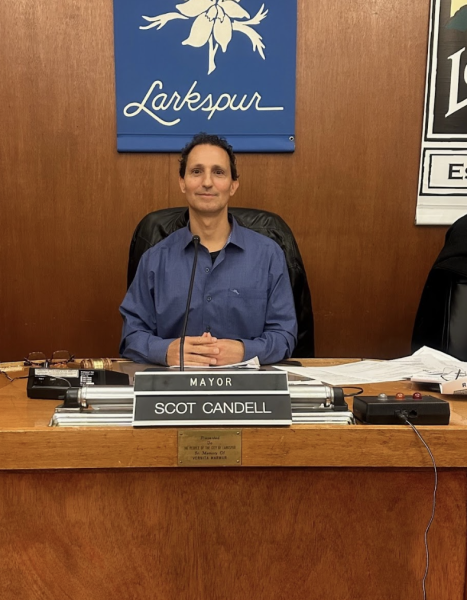 Smiling proud, Scot Candell poses for the camera at his first City Council meeting as Mayor in January. (Photo courtesy of Scot Candell)